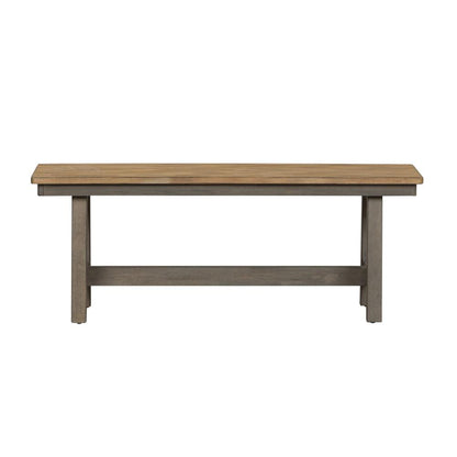 Lindsey Farm Backless Bench (RTA) in Gray