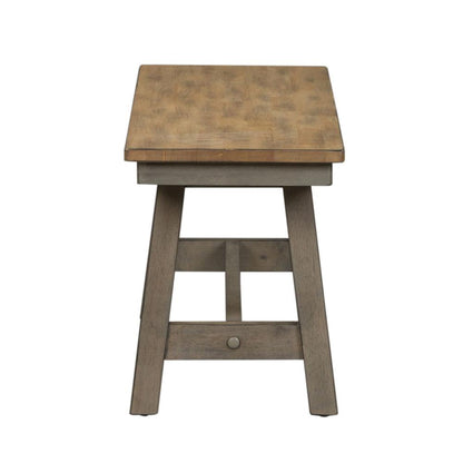 Lindsey Farm Backless Bench (RTA) in Gray