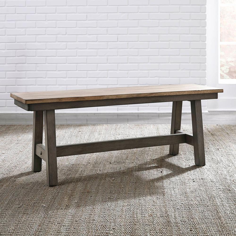 Lindsey Farm Backless Bench (RTA) in Gray