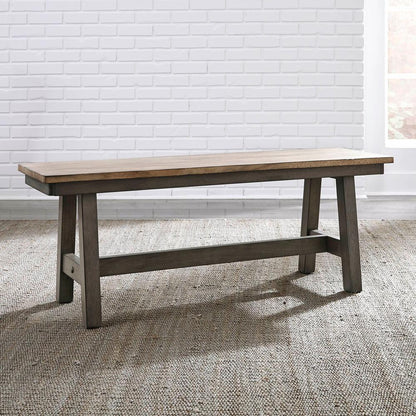 Lindsey Farm Backless Bench (RTA) in Gray