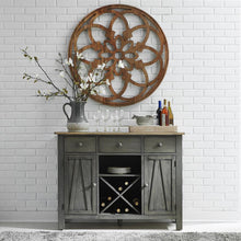 Lindsey Farm Server in Gray
