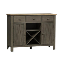 Lindsey Farm Server in Gray