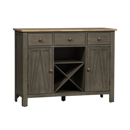 Lindsey Farm Server in Gray