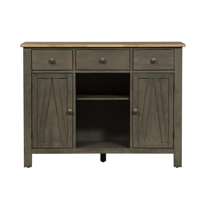 Lindsey Farm Server in Gray