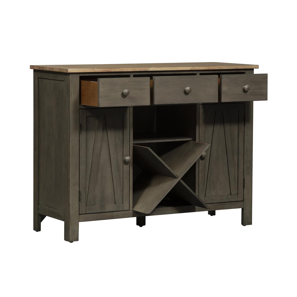 Lindsey Farm Server in Gray