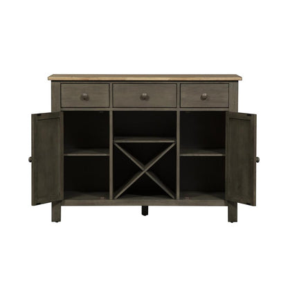 Lindsey Farm Server in Gray