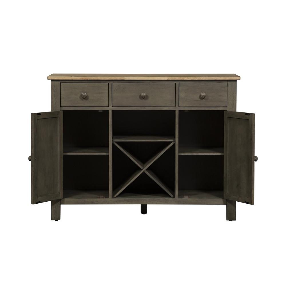 Lindsey Farm Server in Gray