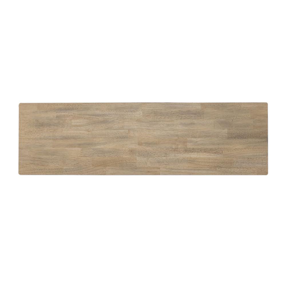 Lindsey Farm Backless Bench (RTA) in Weathered White