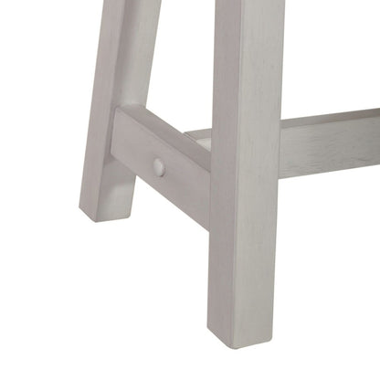 Lindsey Farm Backless Bench (RTA) in Weathered White