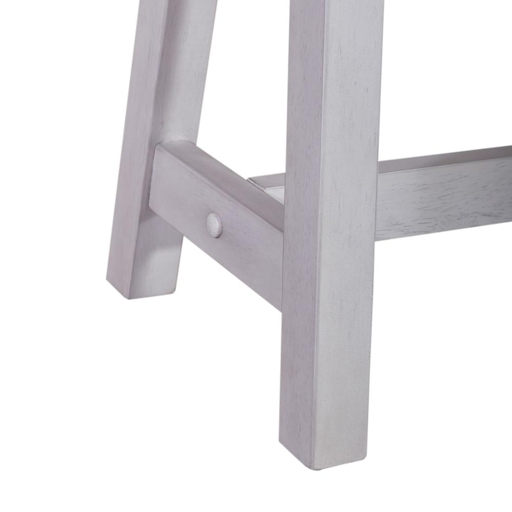 Lindsey Farm Backless Bench (RTA) in Weathered White