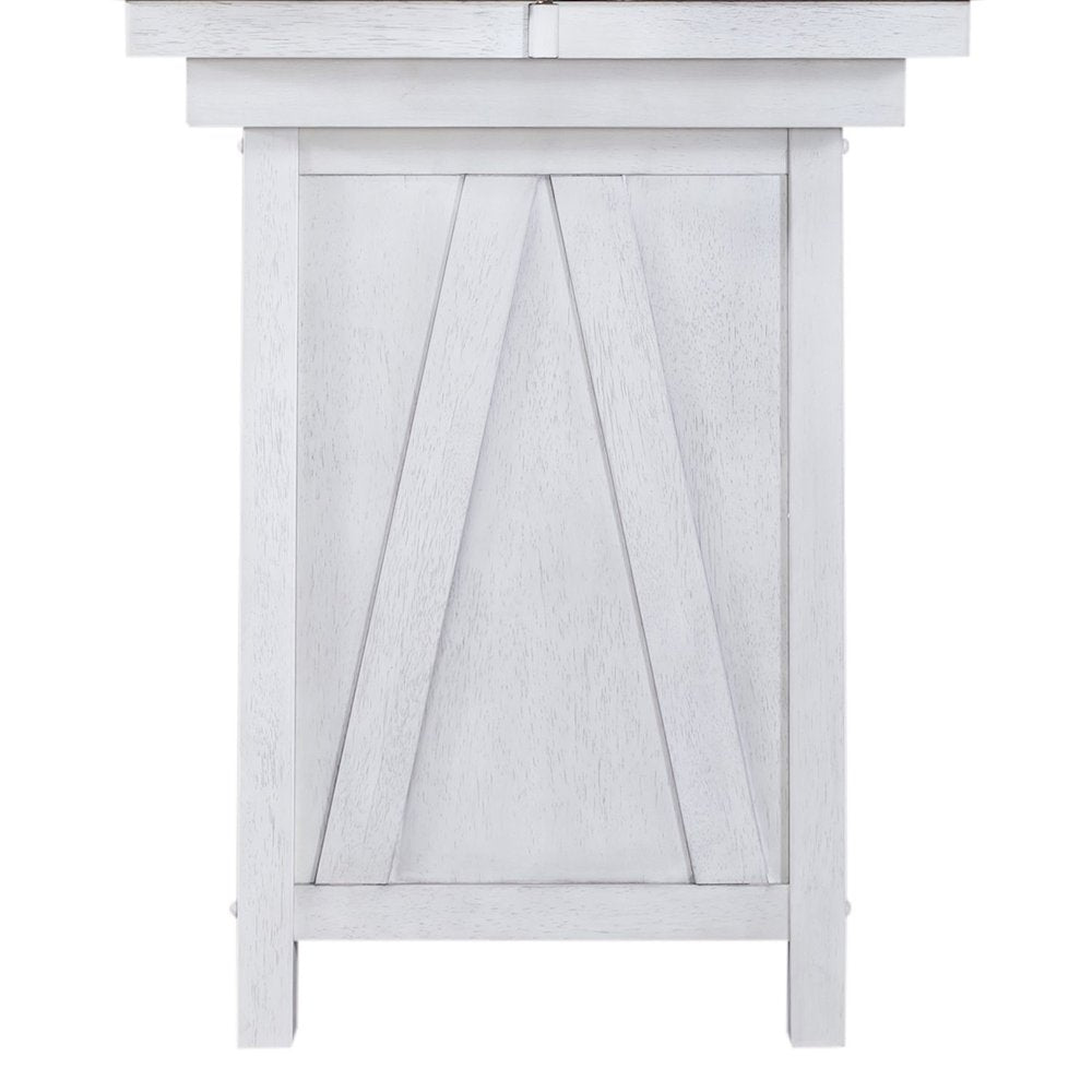 Lindsey Farm Kitchen Island in Rubberwood Solids & Veneers w/ MDF