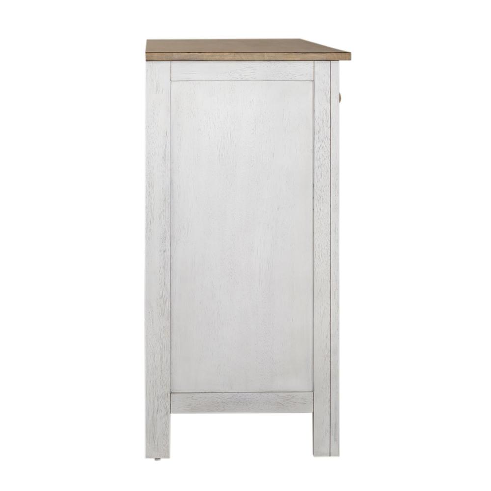 Lindsey Farm Server in Weathered White