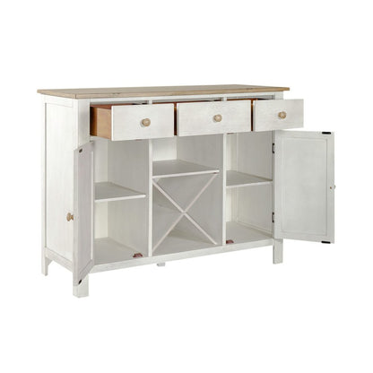 Lindsey Farm Server in Weathered White