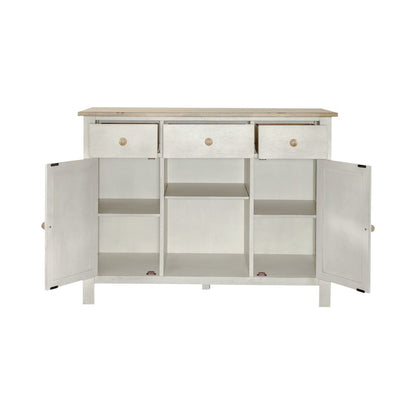 Lindsey Farm Server in Weathered White