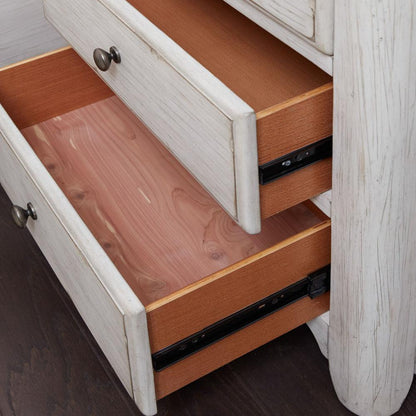 3 Drawer Night Stand w/ Charging Station