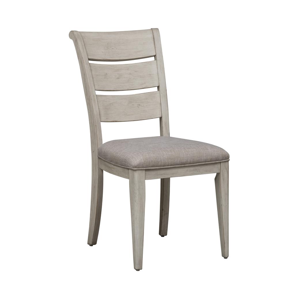 Ladder Back Upholstered Side Chair (RTA)-Set of 2
