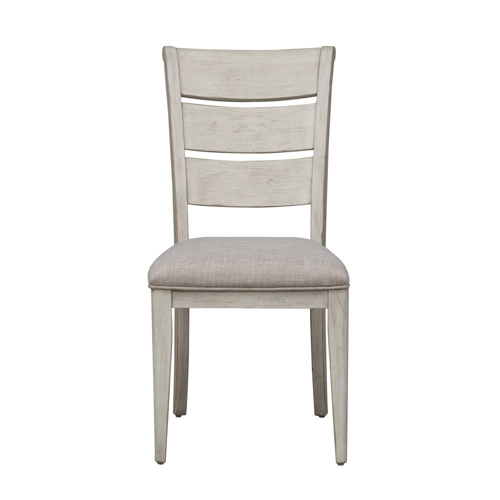 Ladder Back Upholstered Side Chair (RTA)-Set of 2