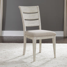 Ladder Back Upholstered Side Chair (RTA)-Set of 2