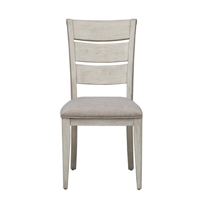 Ladder Back Upholstered Side Chair (RTA)-Set of 2