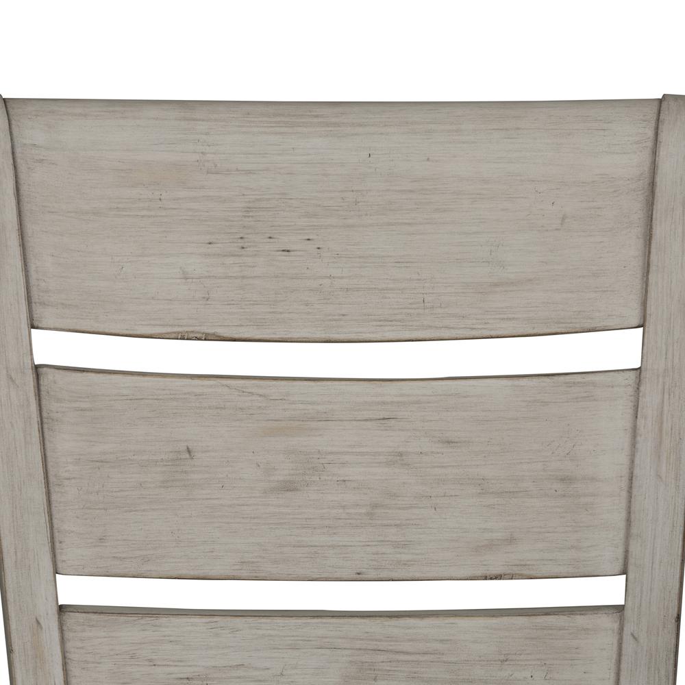 Ladder Back Upholstered Side Chair (RTA)-Set of 2