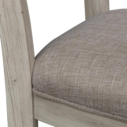Ladder Back Upholstered Side Chair (RTA)-Set of 2