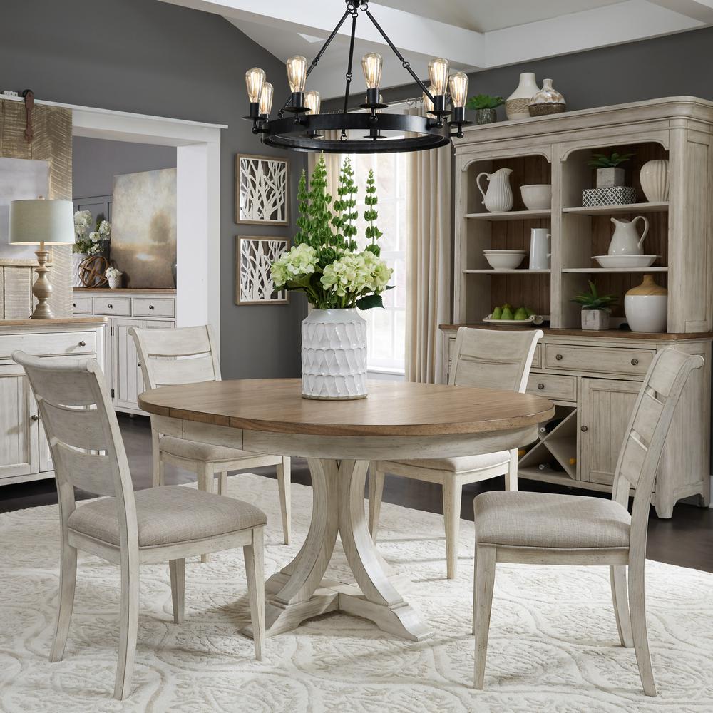 Optional 5 Piece Pedestal Table Set
