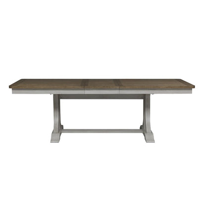 Optional 6 Piece Trestle Table Set