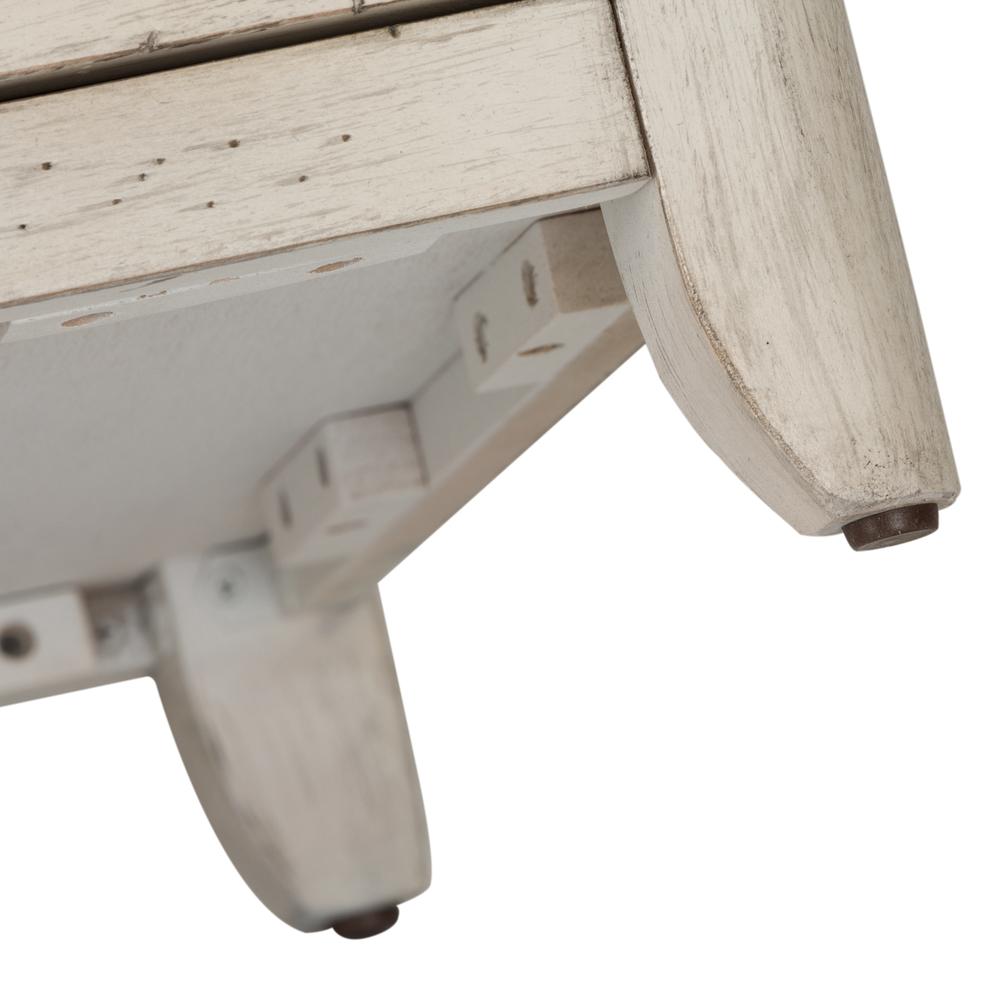 Door Chair Side Table w/ Charging Station