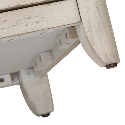 Door Chair Side Table w/ Charging Station