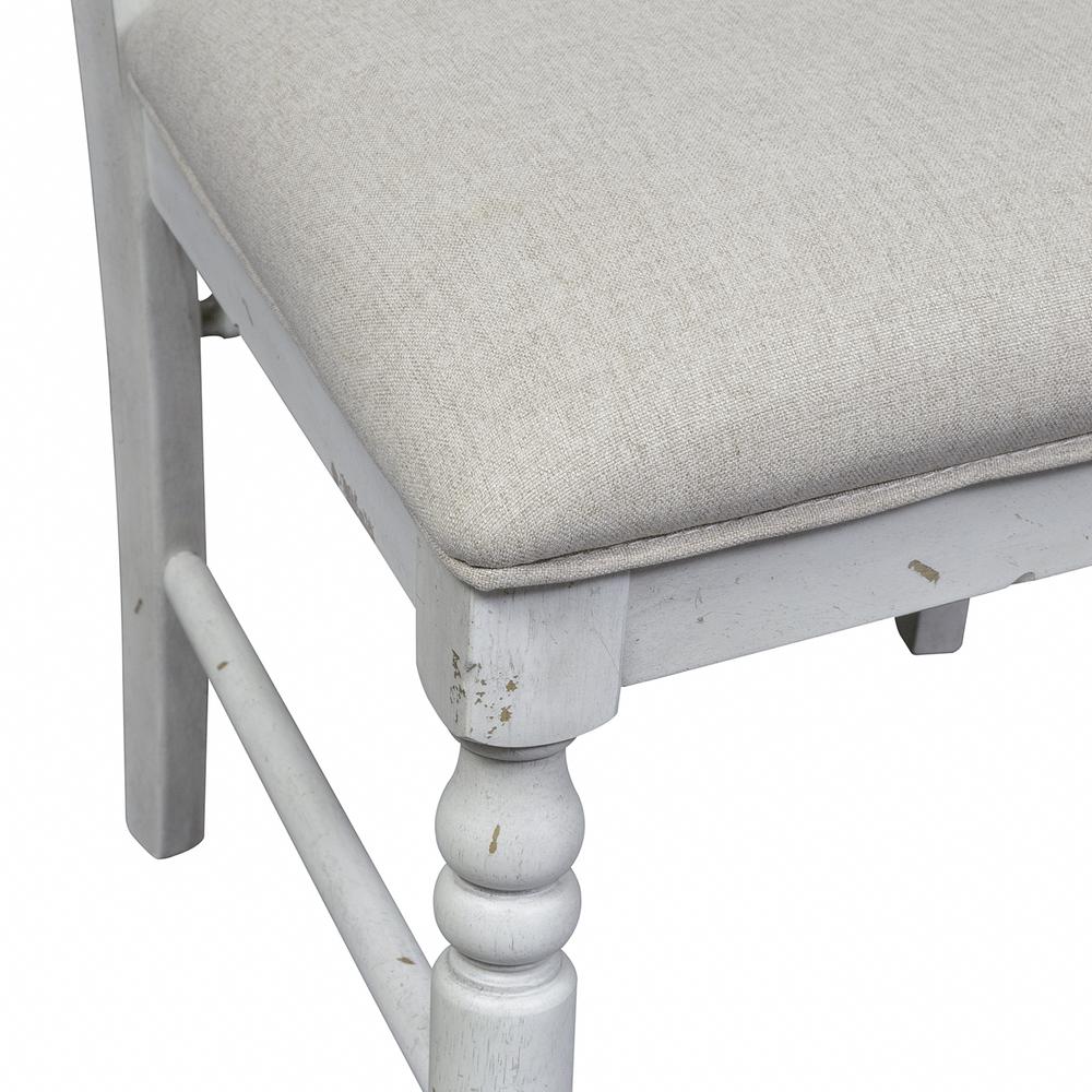 Slat Back Side Chair (RTA)-Set of 2 Traditional White