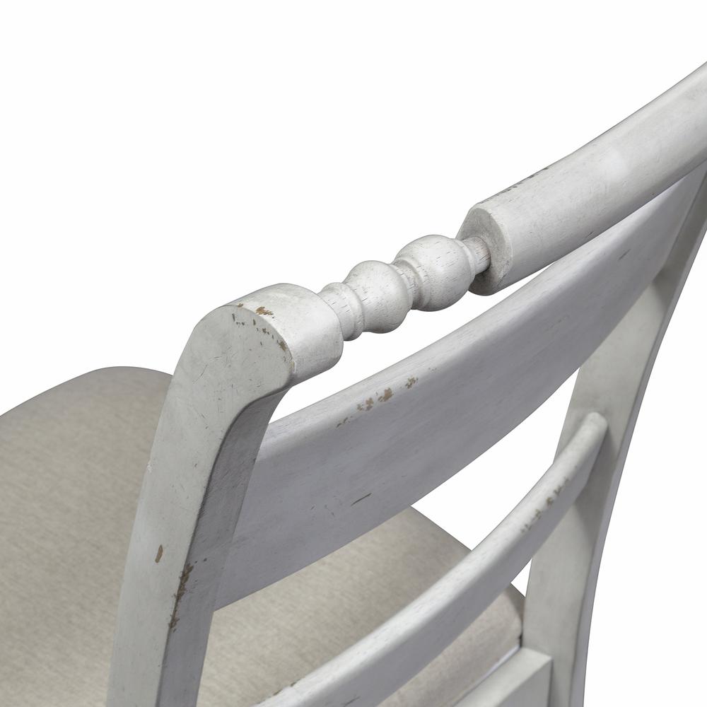 Slat Back Side Chair (RTA)-Set of 2 Traditional White