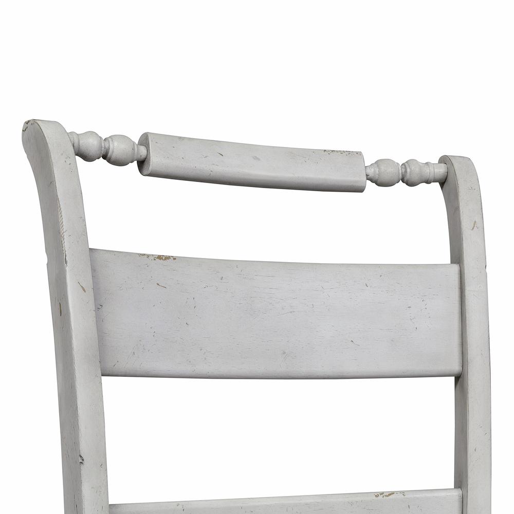 Slat Back Side Chair (RTA)-Set of 2 Traditional White