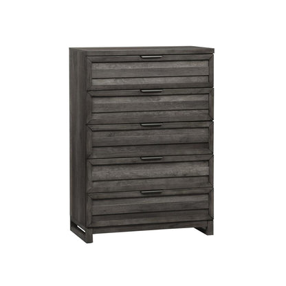 Tanners Creek 5 Drawer Chest in Graystone