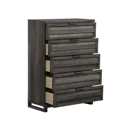 Tanners Creek 5 Drawer Chest in Graystone