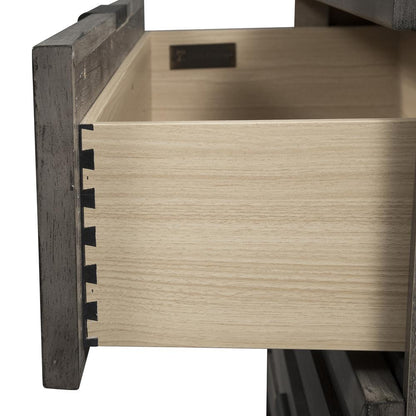 Tanners Creek 5 Drawer Chest in Graystone