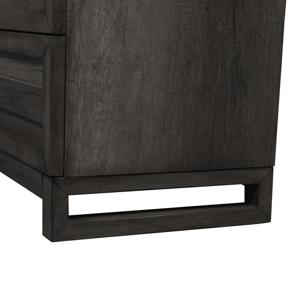 Tanners Creek 5 Drawer Chest in Graystone