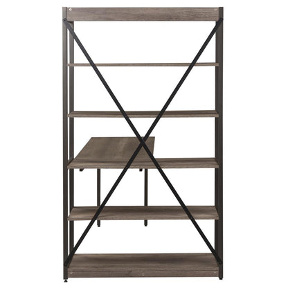 Tanners Creek Bookcase in Graystone