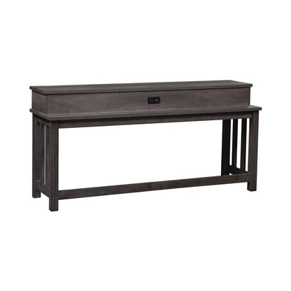 Tanners Creek Console Bar Table in Graystone