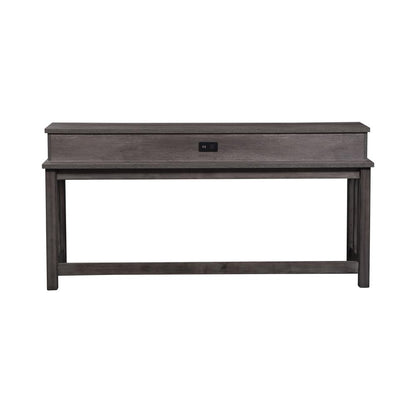 Tanners Creek Console Bar Table in Graystone