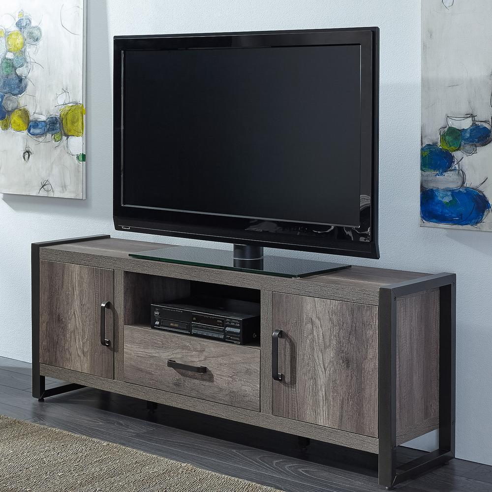 Tanners Creek Entertainment TV Stand in Graystone