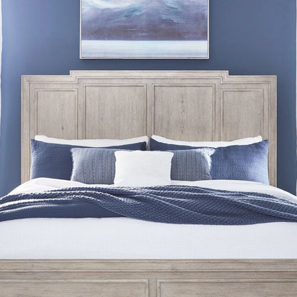 New Haven Queen Panel Bed Headboard - Sanctuary White