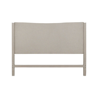 New Haven Queen Upholstered Panel Bed Headboard - Sanctuary White