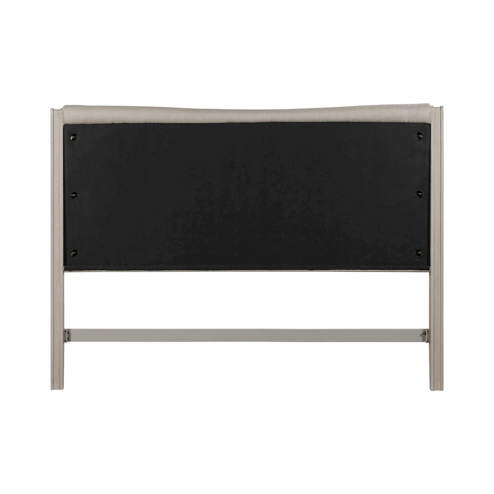 New Haven Queen Upholstered Panel Bed Headboard - Sanctuary White