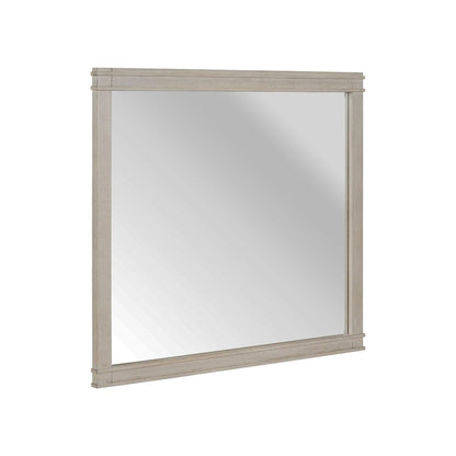 New Haven Dresser Mount Mirror - Sanctuary White