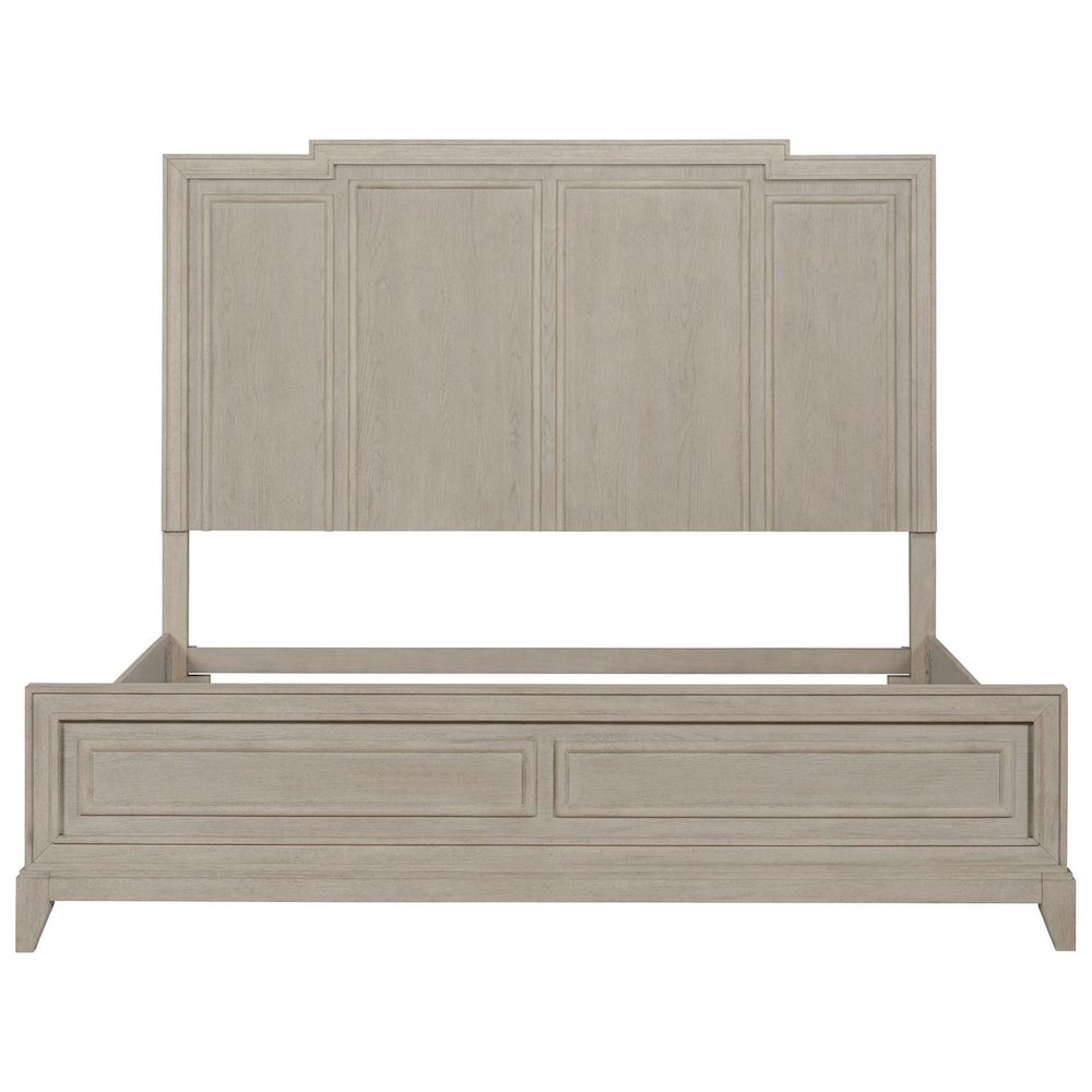 New Haven California King Panel Bed Frame - Sanctuary White