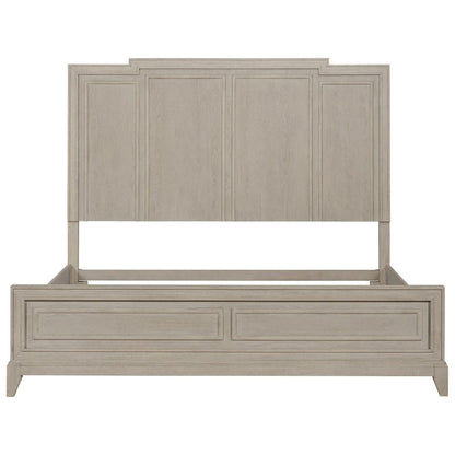 New Haven King Panel Bed Frame - Sanctuary White