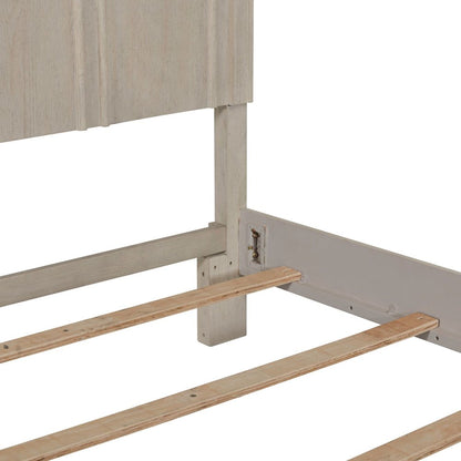 New Haven Queen Panel Bed Frame - Sanctuary White