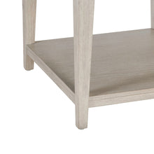 New Haven End Table for Living Room Traditional - Sanctuary White Oak Wood