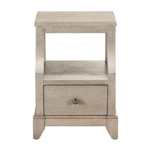 New Haven Chairside Table for Living Room Traditional - Sanctuary White Oak Wood