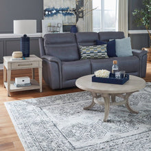 Opt 3 PcLiving Room Set Round Cocktail Table, 2 End Tables  - Sanctuary White